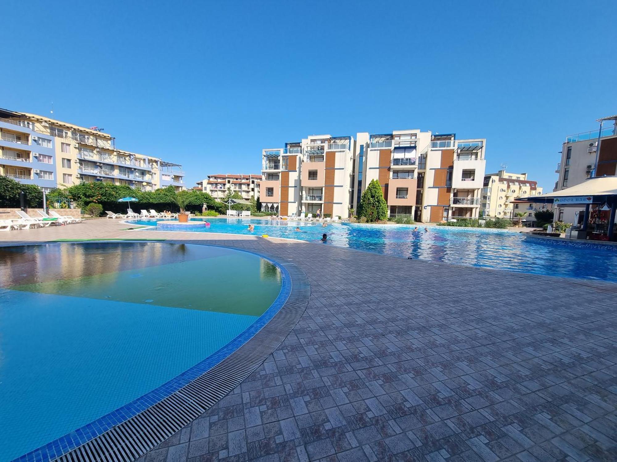 Studio Apartment With Balcony 300M From Beach Slântsjev Brjag Eksteriør bilde