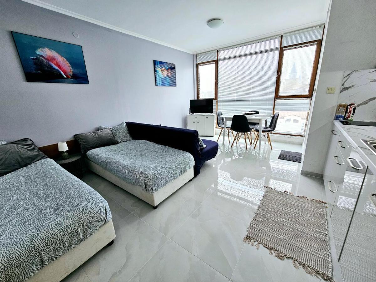 Studio Apartment With Balcony 300M From Beach Slântsjev Brjag Eksteriør bilde